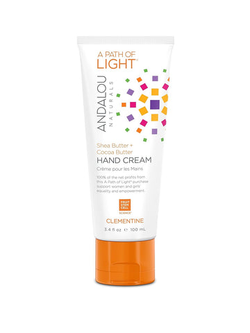 Andalou Naturals Clementine Hand Cream, 3.4 Ounce