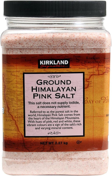 Kirkland Signature Ground Himalayan Pink Salt 2.27Kg,Cost1120945