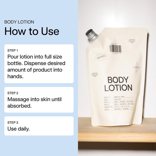 Dedcool Body Lotion Mini 2Oz Taunt – Lightweight, Deeply Hydrating Formula With Ceramides, Snow Mushroom & Meadowfoam Oil