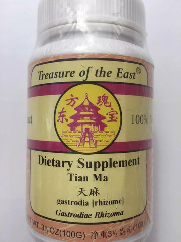 Treasure of The East, Gastrodia - Tian Ma (5:1 Concentrated Herbal Extract Granules, 100g) : Health & Household
