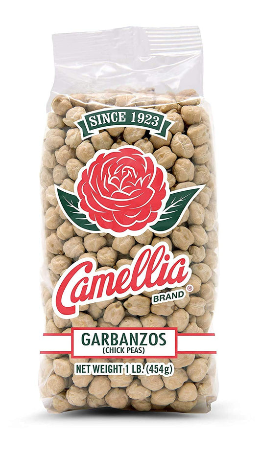 Camellia Brand Dried Garbanzo Beans (Chickpeas), 1 Pound (Pack of 6)