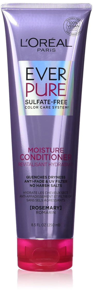 L'Oreal Paris Everpure Sulfate-Free Color Care System Moisture Conditioner, 8.5 Fluid Ounce