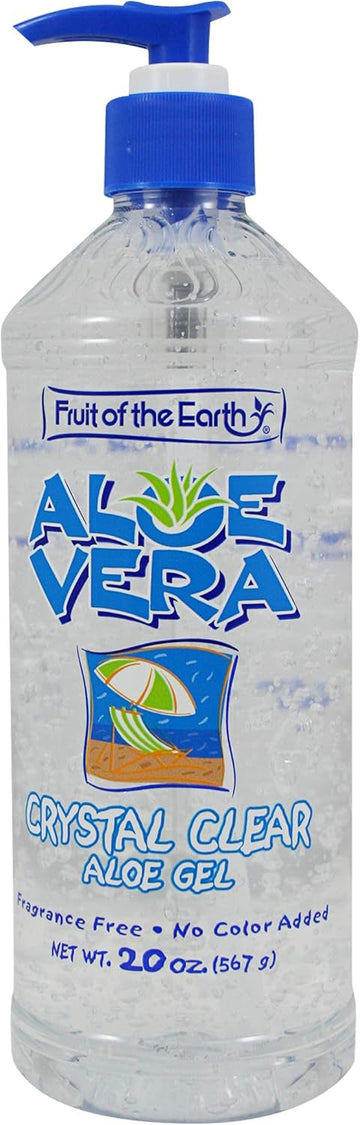 Fruit Of The Earth Aloe Vera 100% Gel, Clear