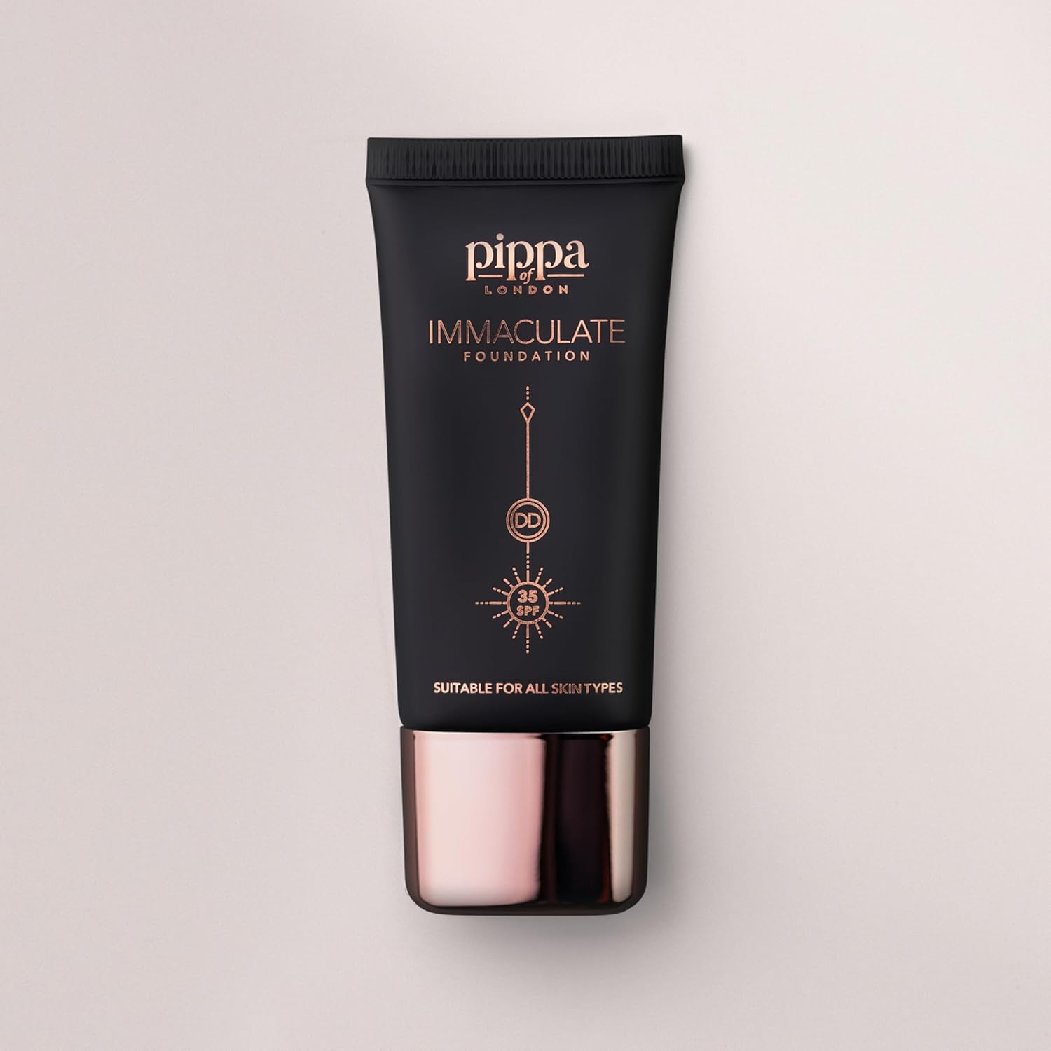 Pippa Of London Immaculate Liquid Foundation, Pecan 207, Lightweight, Medium Coverage, Matte Finish Sp35