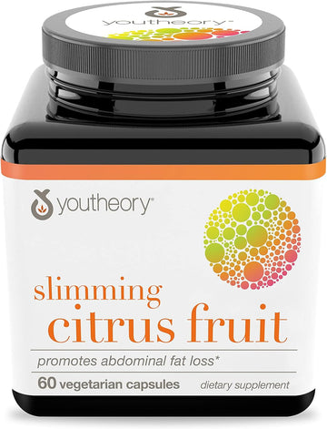 Youtheory Citrus Fruit Advanced with Chromium, 60 Count (1 Bottle)