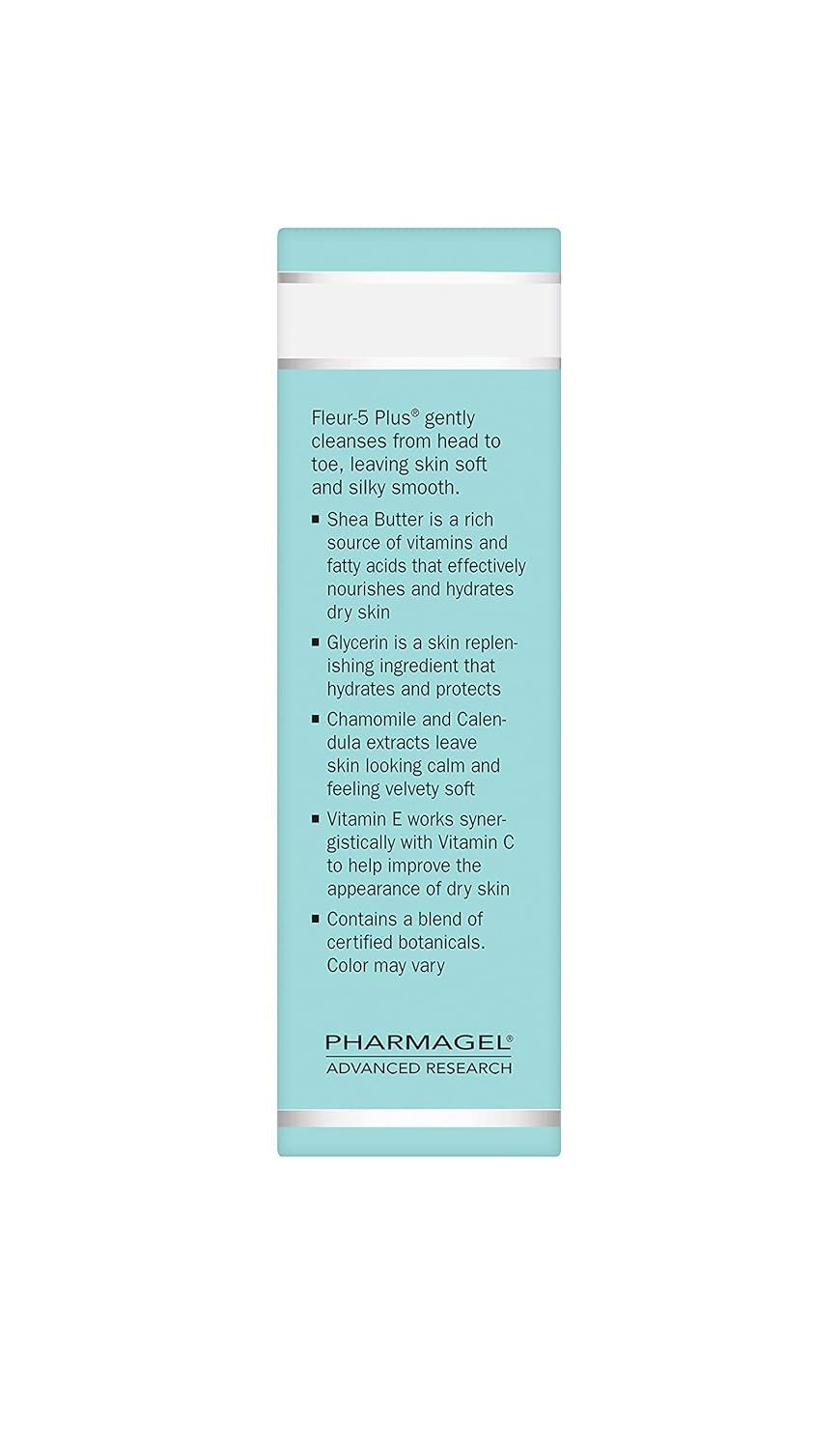 Pharmagel Fleur-5 Plus Antioxidant Gentle Cleansing Bar | Natural Daily Bath And Face Wash Soap | Deep Cleaning Soap For Sensitive Skin - 5.3 Oz : Facial Cleansing Products : Beauty & Personal Care