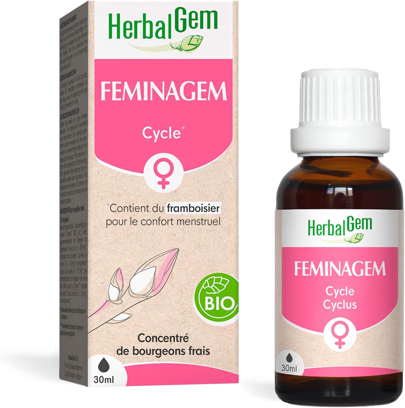 Herbalgem Organic Feminagem Cycle 30Ml