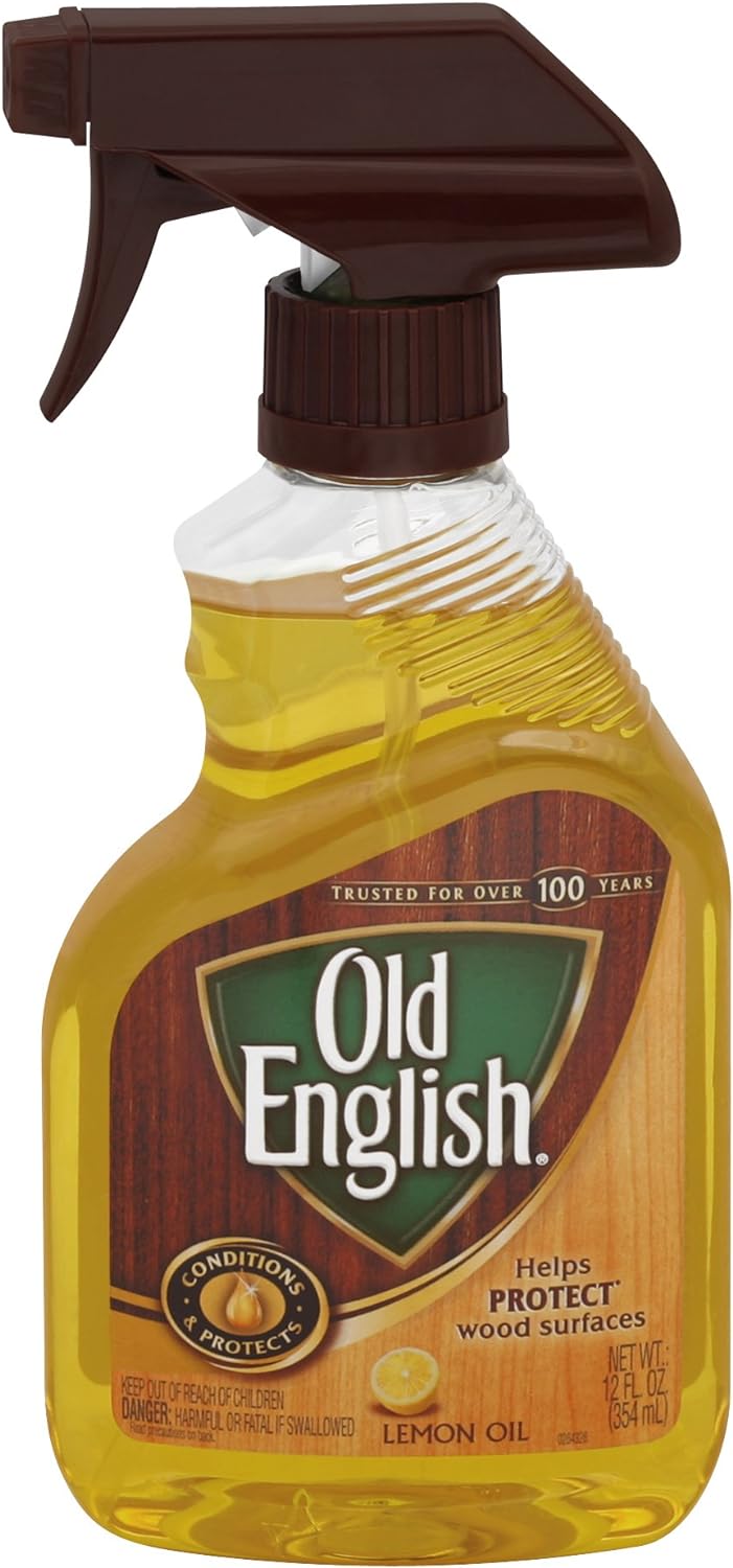 Old English Lemon Oil Furniture Polish, 12 fl oz Bottle