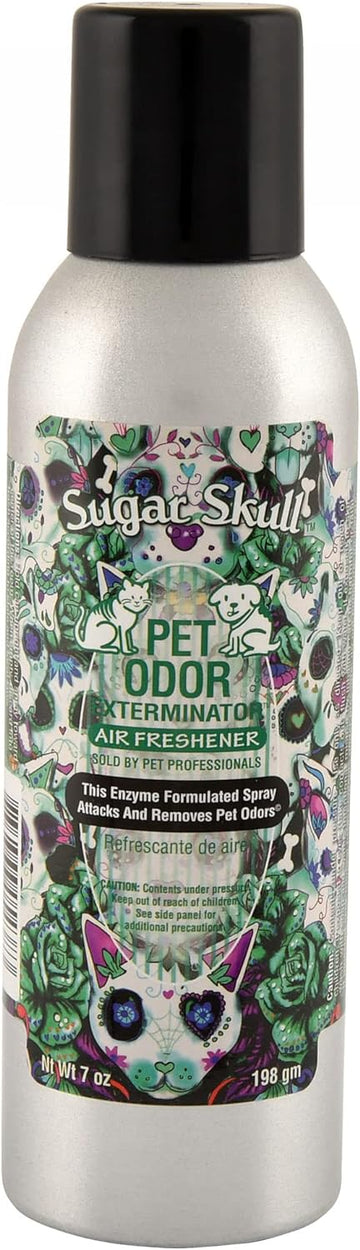 Pet Odor Eliminator Air Freshener Sugar Skull 7oz. : Health & Household