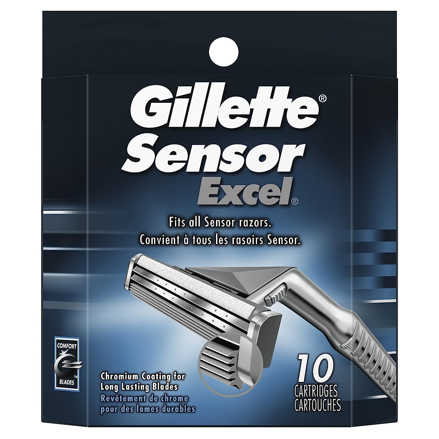 Sensor Excel Men'S Razor Blade Refills, 10 Count