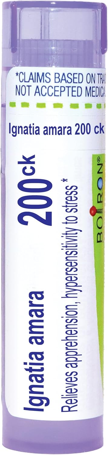 Boiron Ignatia Amara 200Ck Homeopathic Medicine For Stress - 80 Pellets
