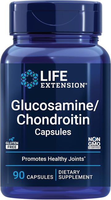 Glucosamine & Chondroitin Sulfate -- 100 Capsules By Life Extension