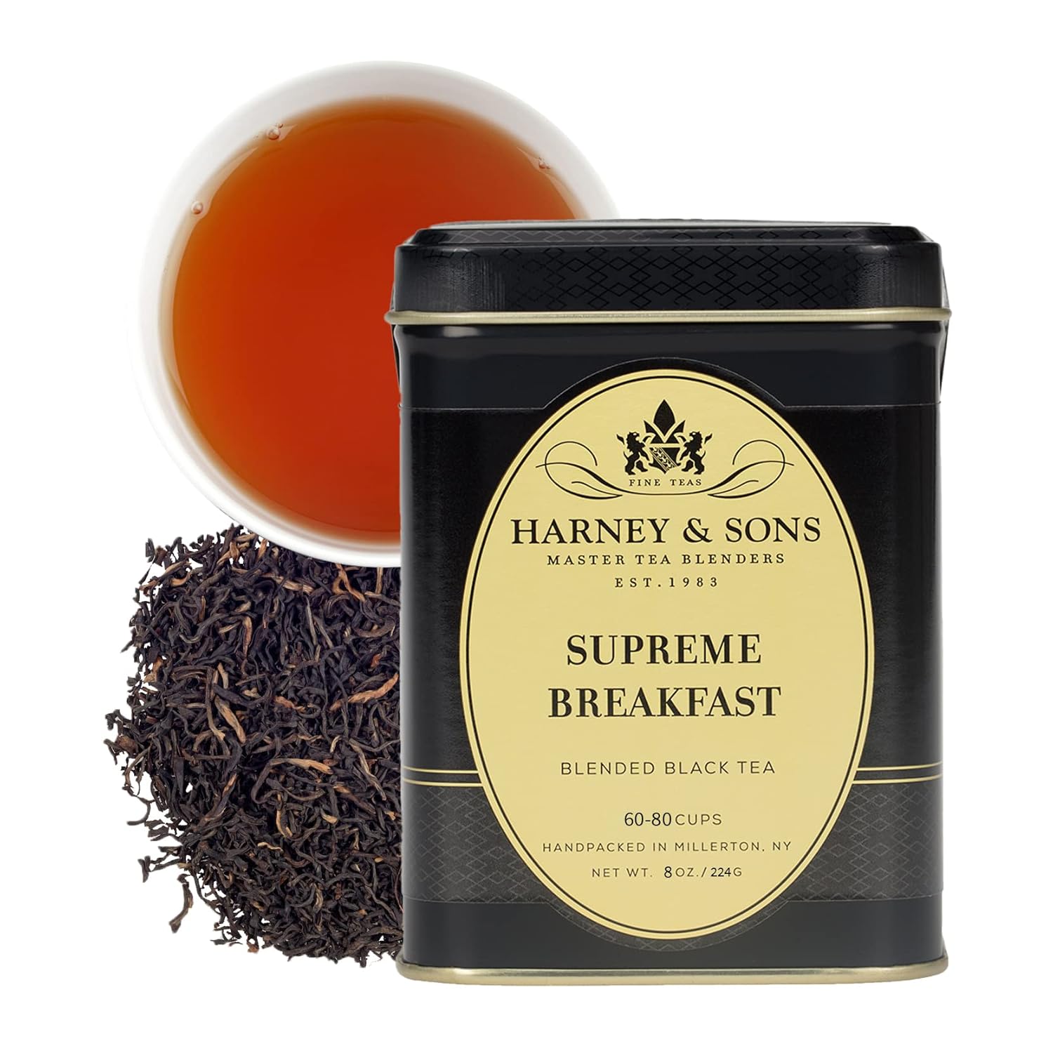 Harney & Sons Supreme Breakfast | 8 Oz Loose Leaf Tea