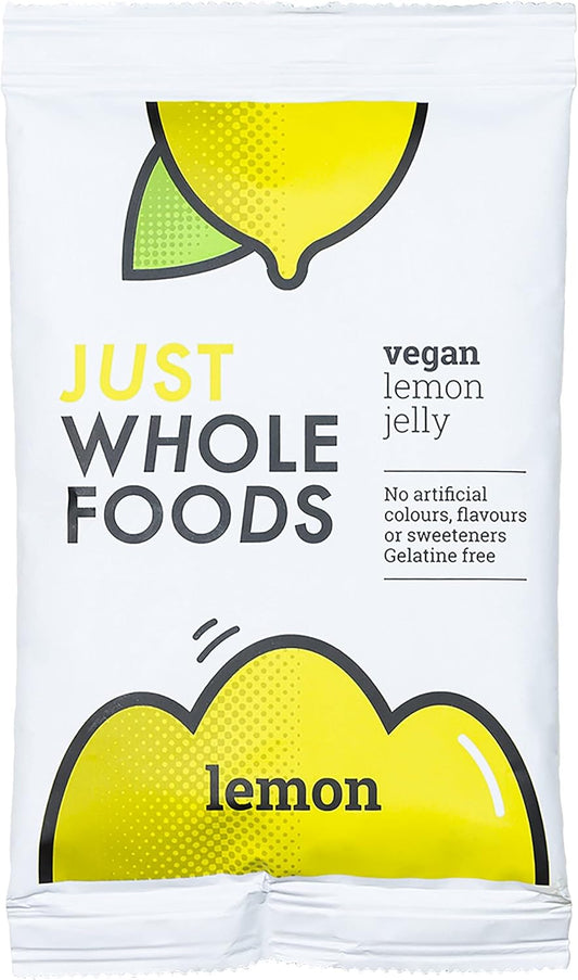 Just Wholefoods Lemon Jelly Crystals 85G X 11 (Pack Of 11)