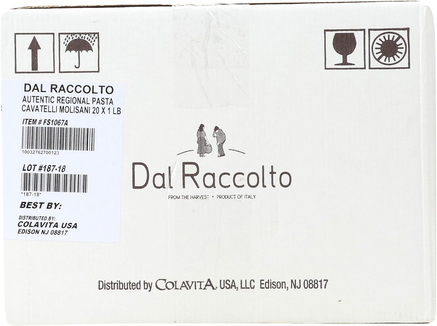 Dal Raccolto Pasta - Cavatelli Molisani, 1 lb Bag : Noodles And Pasta : Grocery & Gourmet Food