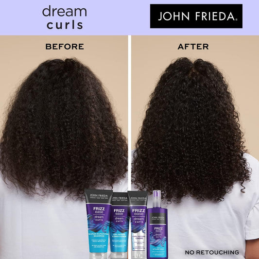 John Frieda Frizz Ease Dream Curls Curl Defining Conditioner 500Ml, Anti-Frizz Conditioner For Curly, Wavy Hair, Conditioner For Natural Curls