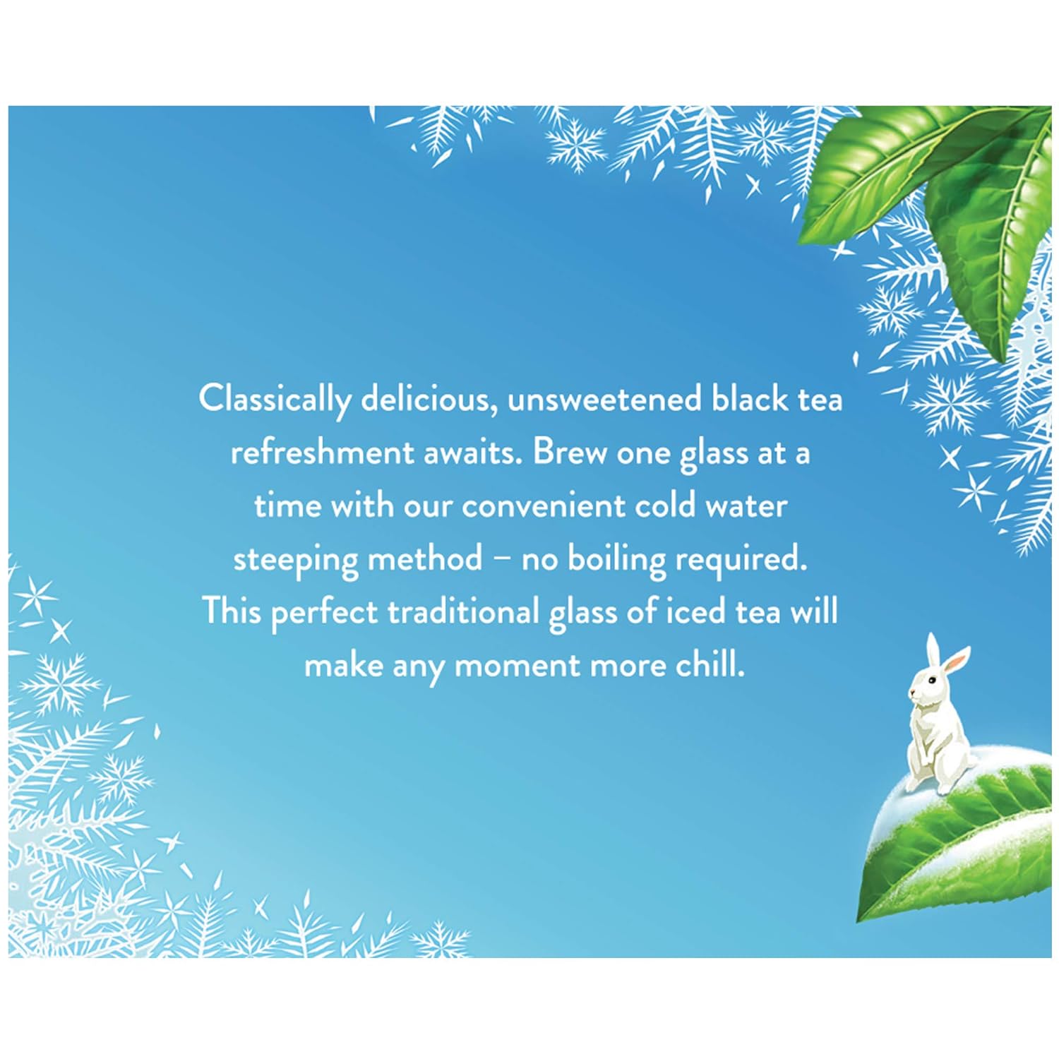 Celestial Seasonings Cold Brew Iced Tea, Unsweetened, Contains Caffeine, 18 Tea Bags (Pack Of 6)
