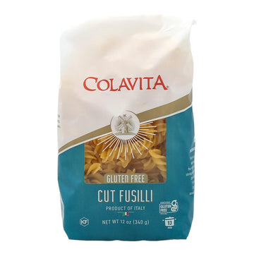 Colavita Pasta - Gluten-Free Cut Fusilli, 12 oz - Pack of 12