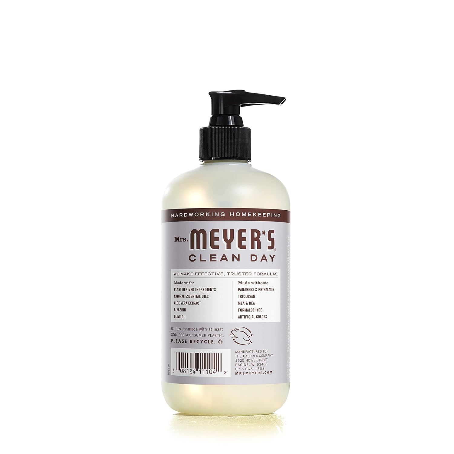 MRS. MEYER'S CLEAN DAY Hand Soap, Made with Essential Oils, Biodegradable Formula, Lavender, 12.5 fl. Oz : Beauty & Personal Care