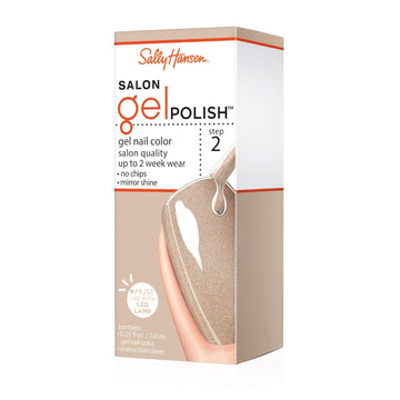 Sally Hansen Salon Gel Polish Nail Lacquer, Pearls, Please, 0.25 Fl Oz