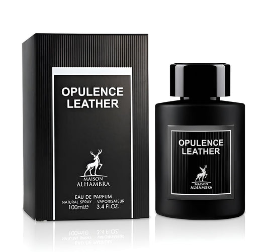 Maison Alhambra,Ámbar Y Cuero 100Ml Eau De Arabian Parfum Picante Y Floral Fragante Para Hombres