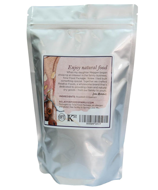 Roasted Ground Cinnamon Powder Bulk (16Oz) - Sweet Or Savory Ground Cinnamon Spice For Baked Foods, Tea, Puddings, & More - Gluten Free Bulk Cinnamon Ground & Roasted Powder - Pantry Supplies