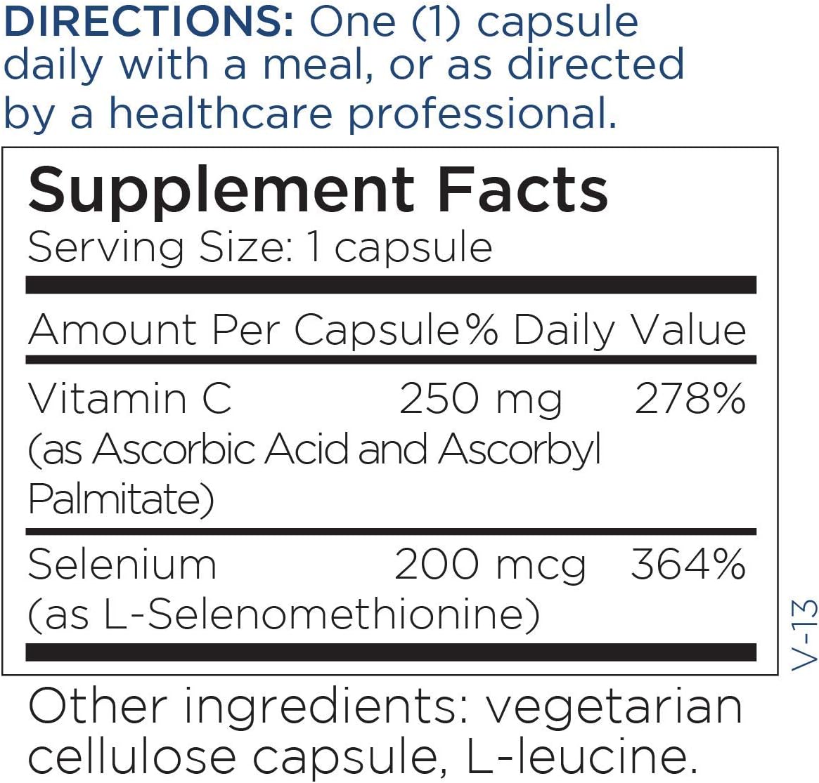 Metabolic Maintenance Selenium - 200 Micrograms, L-Selenomethionine wi