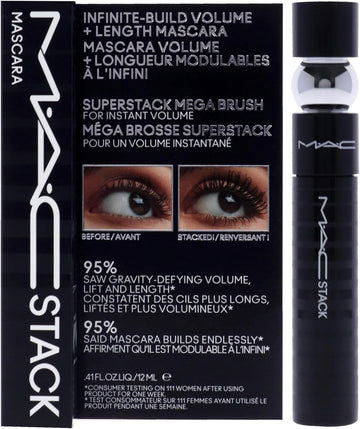 Mac Mac Stack Mascara Superstack Macro Brush For Women 0.41 Oz Mascara
