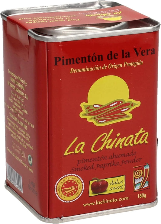 Sweet Smoked Paprika Powder "La Chinata" (160 Grams Tin)
