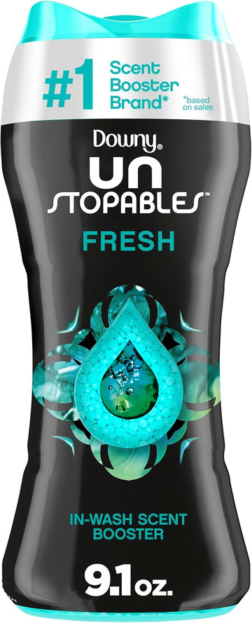 Downy Unstopables Beads, Fresh, 9.1 Oz (4 Pack)