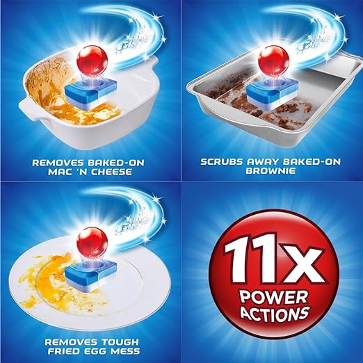 Finish - Max in 1-82ct - Dishwasher Detergent - Powerball - Dishwashing Tablets - Dish Tabs : 82 Count