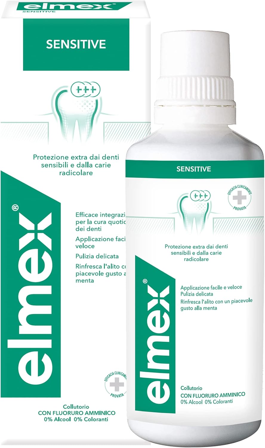 Gaba Elmex Sensitive Plus Mouthwash
