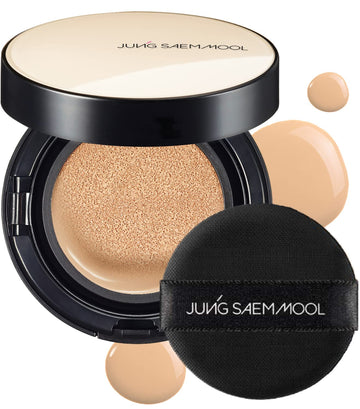 Jungsaemmool Official Essential Skin Nuder Cushion (Fair Light) | Refill Not Included | Natural Finish | Buildable Coverage | Makeup Artist Brand | Cream Foundation