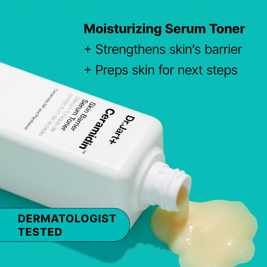 Dr.Jart+ Ceramidin Skin Barrier Face Serum Toner With Ceramides | Korean Skin Care, 5.07 Fl Oz