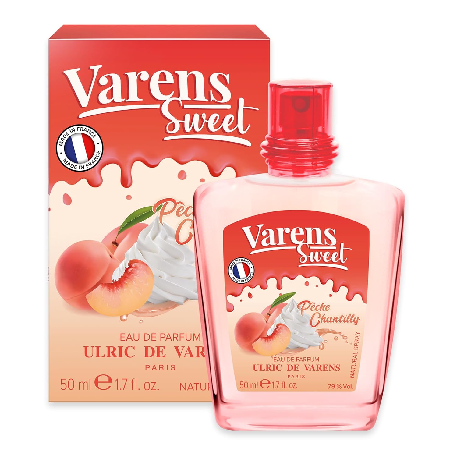 Varens Sweet Peach Chantilly Edp 50 Ml : Beauty & Personal Care