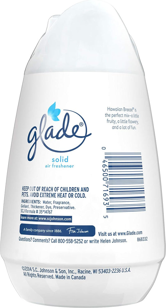 Glade Solid Air Freshener, Hawaiian Breeze, 6 Ounce (Pack of 12) by Glade : Health & Household