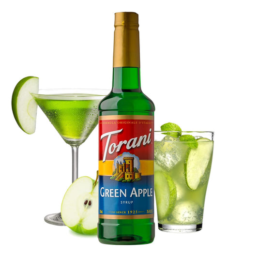 Torani Syrup, Green Apple, 25.4 Ounces (Pack Of 4)