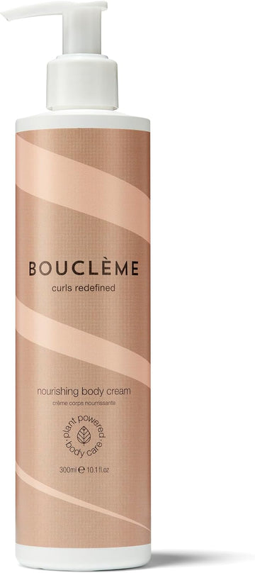 Bouclème Nourishing Vegan Body Cream - Enriched With Shea Butter, Squalane And Avocado Oil - Protection Against Moisture Loss - Smooth Hydrating Skin - 300Ml