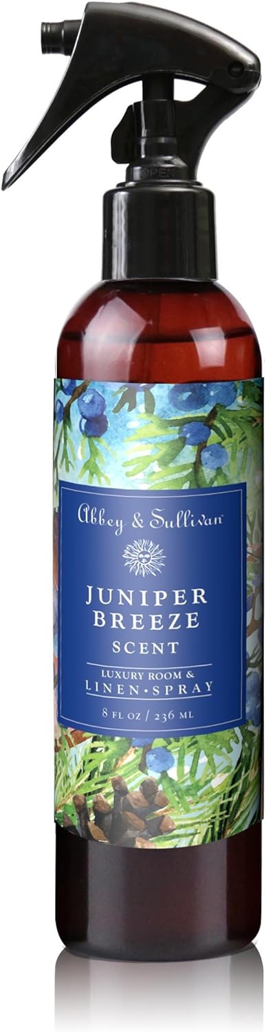 Abbey & Sullivan Linen Spray, Juniper Breeze, 8 oz. : Health & Household