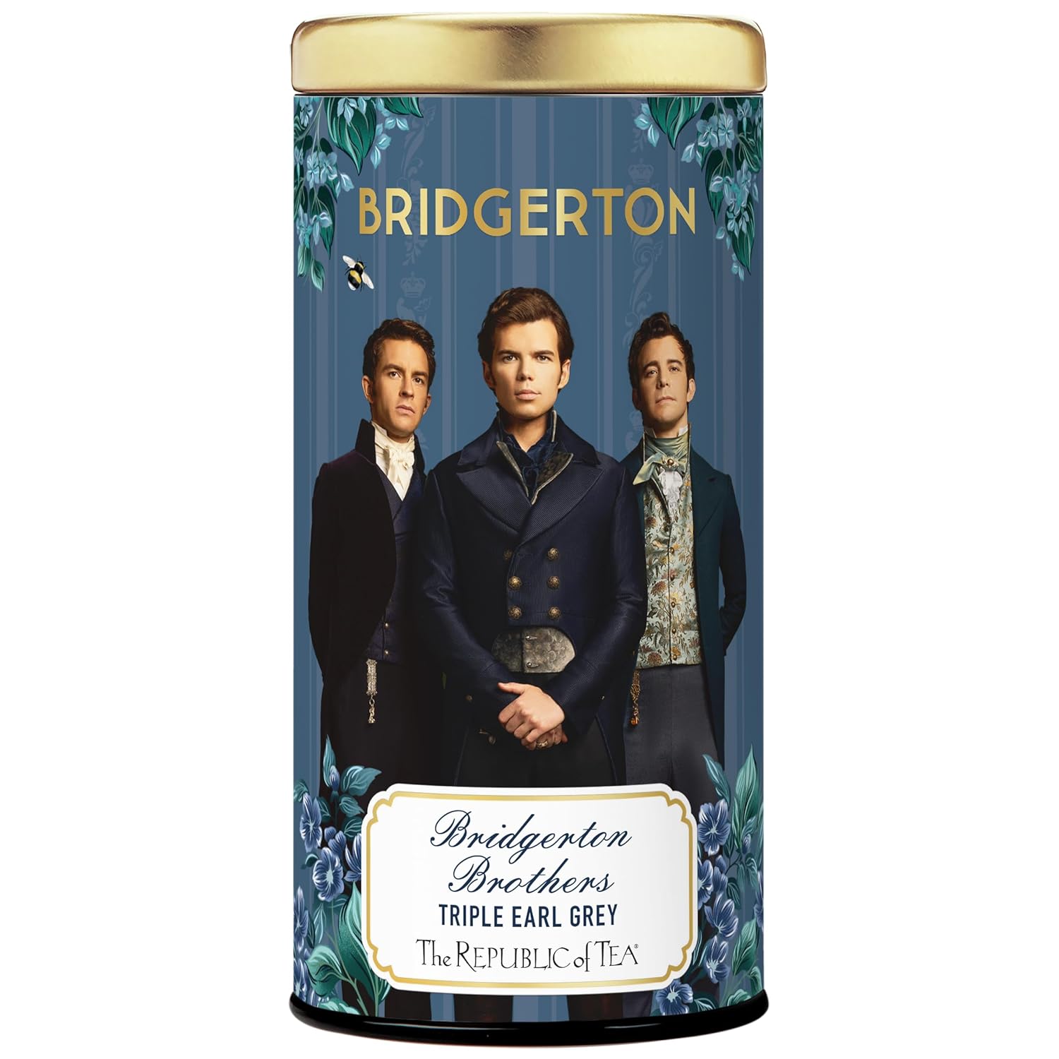 The Republic Of Tea — Bridgerton Brothers Triple Earl Grey Black Tea, 36 Tea Bags