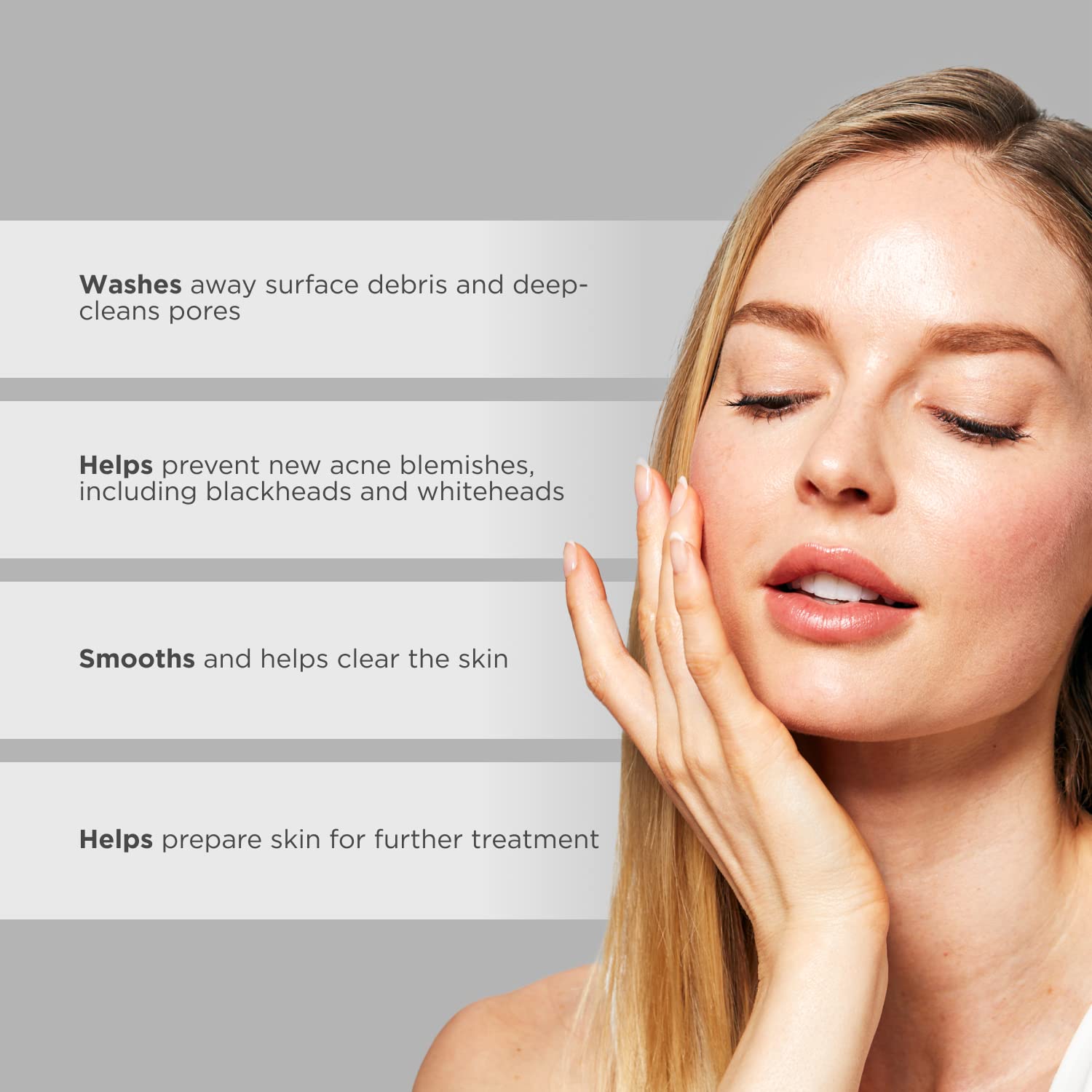 Glytone Acne Clearing Cleanser - Face Wash With 2% Salicylic Acid - Daily Acne Cleanser For Oily Skin & Clogged Pores - Removes Cystic Breakouts, Blackheads, Whiteheads & Blemishes - 6.7 Fl Oz : Beauty & Personal Care
