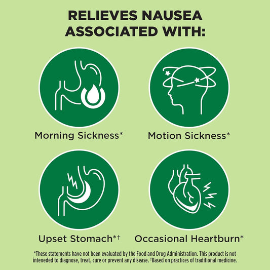 From The Makers Of Dramamine, Advanced Herbals, Nausea And Stress Support With Ginger And Ashwagandha, Tropical Fruit And Ginger Flavored Lozenges, 20 Ct