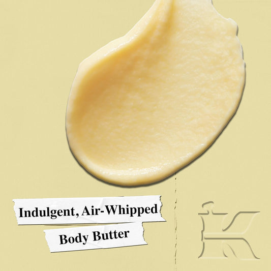 Kiehl'S Creme De Corps Whipped Body Butter, Gentle Body Lotion That Nurtures And Moisturizes The Skin, Infused With Soy Milk And Honey, Provides Rich 24-Hour Hydration, For All Skin Types - 8 Oz