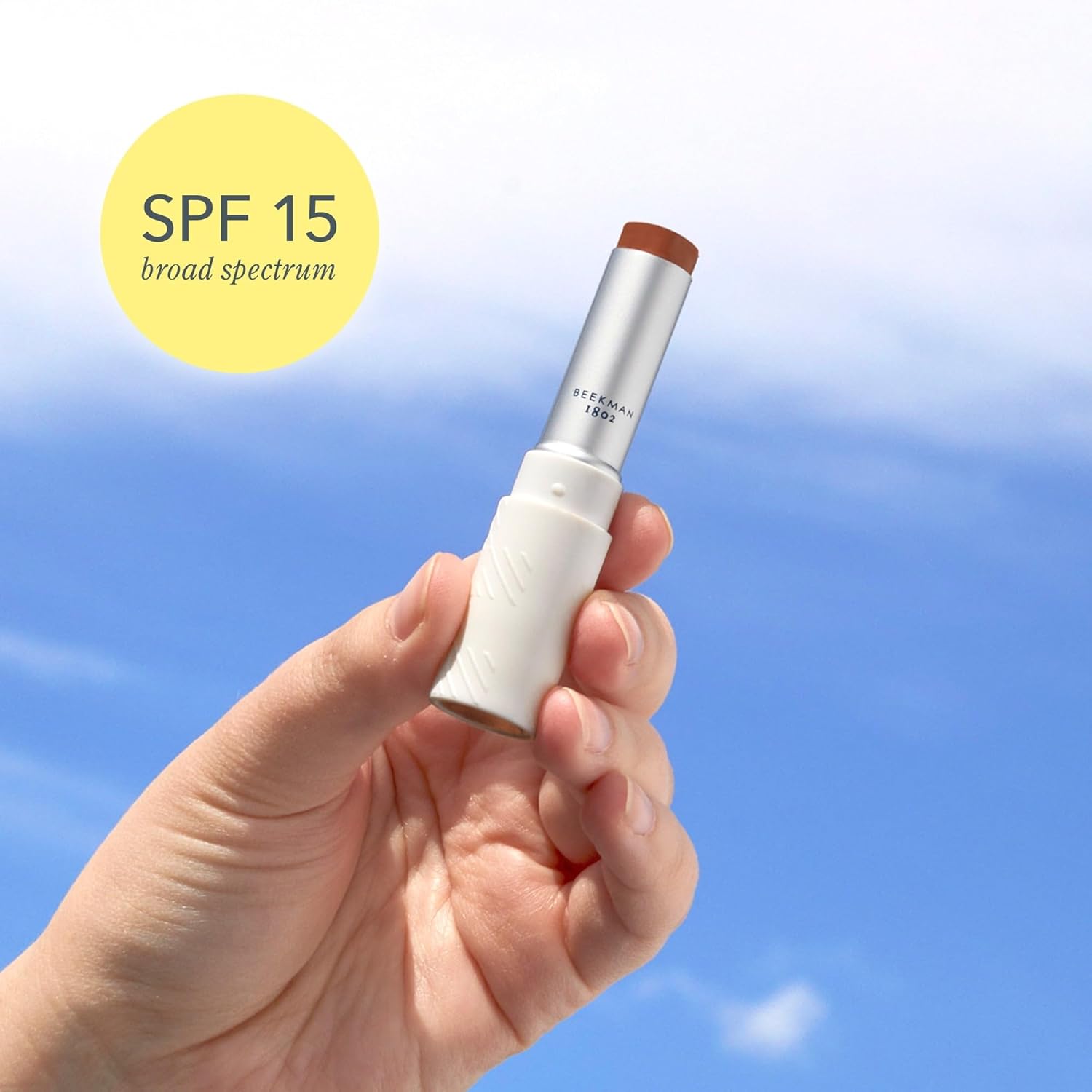 Beekman 1802 Goat Milk Tinted Lip Cream Spf 15, Rosy Posy - Fragrance Free - 0.12 Oz - With Elderberry & Niacinamide To Protect & Deeply Hydrate - Good For Sensitive Skin - Cruelty Free