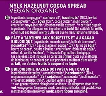 Bonsan Vegan Mylk Hazelnut Cocoa Spread Vegan, 350g
