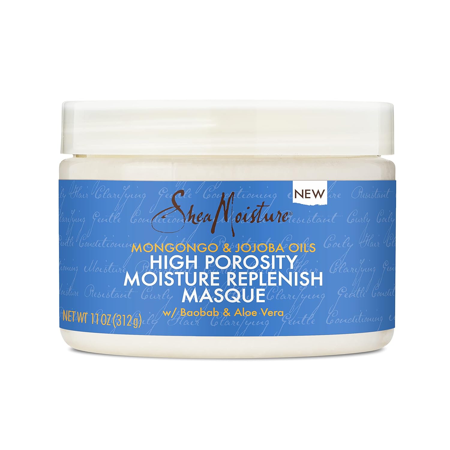 Sheamoisture Deep Conditioning Hair Masque For Curly, Coily Hair High Porosity Deep Conditioner To Fortify Hair 11 Oz