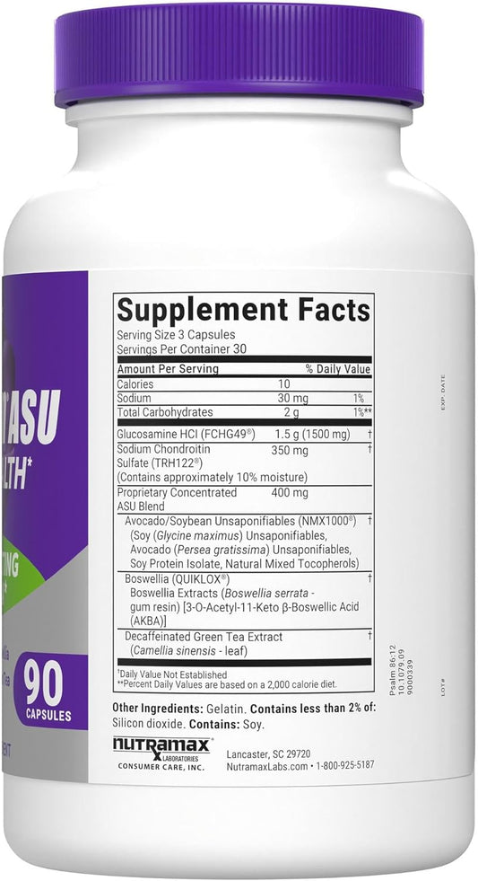 Cosamin Asu Joint Health Supplement – Advanced, Faster-Acting Formula, 90 Capsules