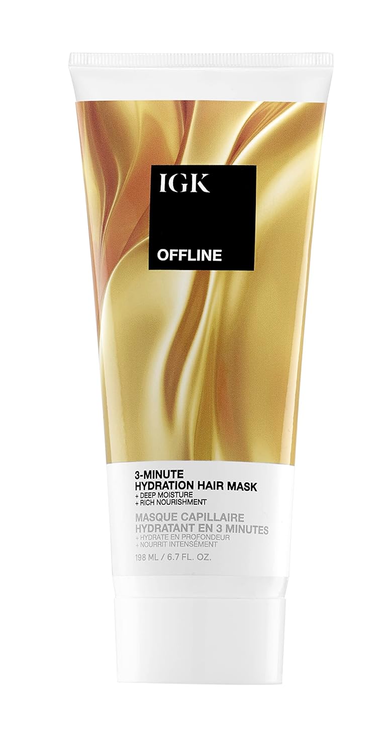 Igk Offline 3-Minute Hydration Hair Mask 198 Ml / 6.7 Oz