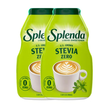 Splenda Stevia Liquid Zero Calorie Sweetener Drops, 3.38 Fl Oz Bottle (Pack Of 2)