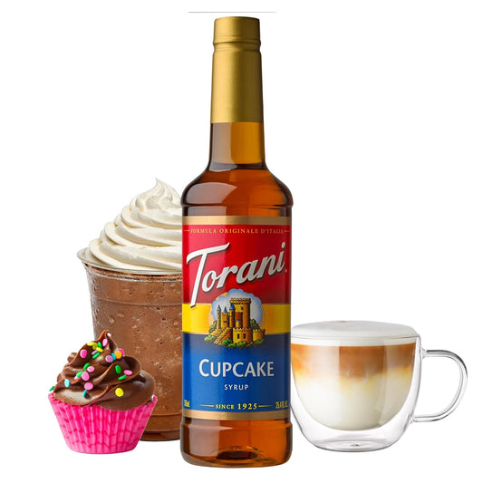 Torani Flavored Drink Syrup, Cupcake, 25.4 Fl Oz (Pack Of 4)